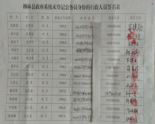 山西吕梁部分公务员过渡权益起争议3 山西吕梁部分公务员过渡权益起争议3