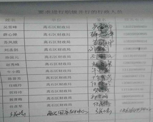 山西吕梁部分公务员过渡权益起争议4 山西吕梁部分公务员过渡权益起争议4
